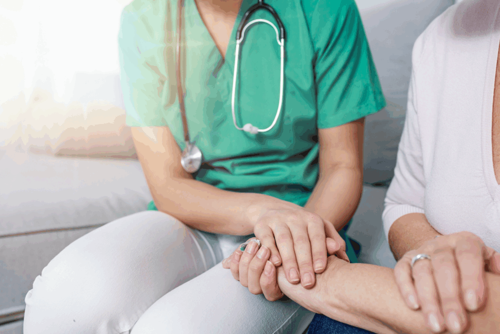 IPA prenant soin d une patiente